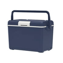 Camping Cooler Hard Ice Leak-Proof Retention Cooler Lunch Box Portable Small Insulated Cooler with Ice Retention–Heavy Duty Cooler for Beach, Grill, Travel,Tailgating,Small(20.61Qt)