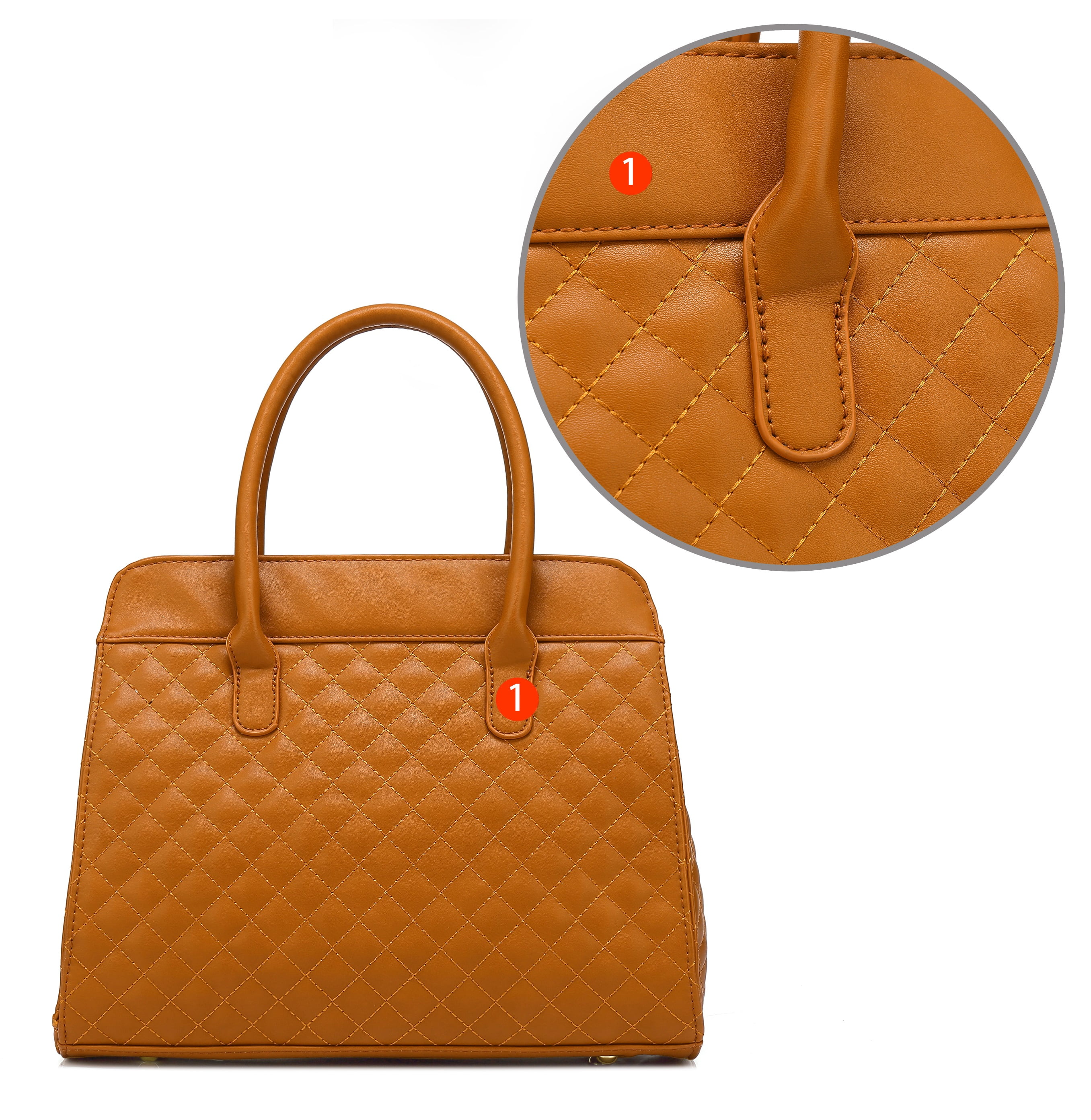 Vegan Leather Crossbody Bag Shoulder Bag Tote Purse H1048 Scarleton Quilted Bow Satchel Handbag for Women