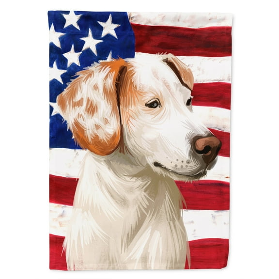 Carolines Treasures CK6575CHF Istrian Shorthaired Hound American Canvas House Size Outdoor-Flags, Multicolor