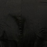 Khombu Womens Pants Sz M Stretch Capri w/Pockets Black