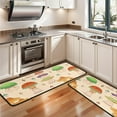 thumbnail image 3 of Kitchen Rugs Sets Of 2,Red Mushroom Cartoon Light Pattern Anti Fatigue Kitchen Mat Rugs Non Slip Washable,Decorative Kitchen Floor Mats for Kitchen,Sink,Laundry,17"x47"+17"x47", 3 of 5