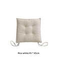 thumbnail image 2 of Cojín para silla Injueey Almohadas Transpirable Lavable Decorativo para el hogar Oficina Estudiante Beige 45*45cm HA084096-01, 2 of 6