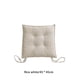 thumbnail image 2 of Cojín para silla Injueey Almohadas Transpirable Lavable Decorativo para el hogar Oficina Estudiante Beige 45*45cm HA084096-01, 2 of 6