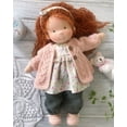 thumbnail image 2 of Doll Waldorf Handmade Plush Doll Beautiful Cotton Plush Doll Girls Rag Auspicious Doll Birthday Gift, 2 of 6