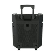 ION Audio Party Boom FX Portable Bluetooth Speaker with LED Lighting, Black, iPA101A