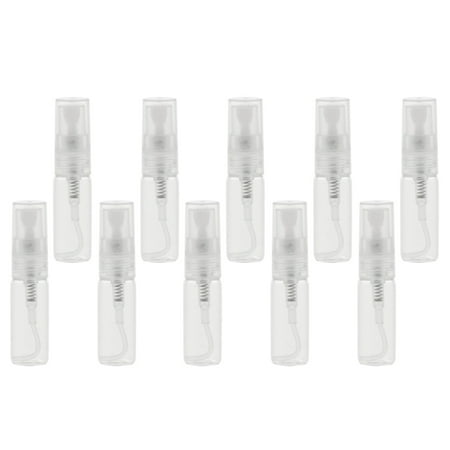 Pack Of 10 Glass Refillable Empty Perfume Tube Bottles Sample Vials ...