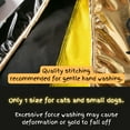 thumbnail image 5 of Halloween Cat Costume Cloak, Small Dog Halloween Wizard Cosplay Cape Hat Set,Magician Cloak Pet Sorcerer Costume Cape, 5 of 6