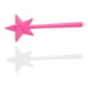 thumbnail image 1 of Juego De 2 Saleros Y Pimenteros Con Varitas Mágicas, Dispensador De Sal De Plástico Con Forma De Estrella De Hadas, Botella Dispensadora De, 1 of 7