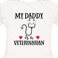 thumbnail image 4 of Inktastic Veterinarian Daddy Vet Boys or Girls Long Sleeve Baby Bodysuit, 4 of 5