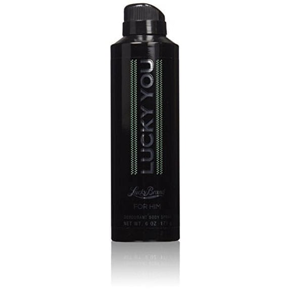 Men's Cologne Fragrance Spray by Lucky You, Day or Night Casual Scent with Bamboo Stem Fragrance Notes, 6 Fl Oz