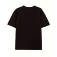 thumbnail image 5 of Guitar Print Men's Cotton Graphic T-shirt, Casual Short Sleeve Crew Neck T-shirt, Men's Tee For Outdoor, 5 of 7