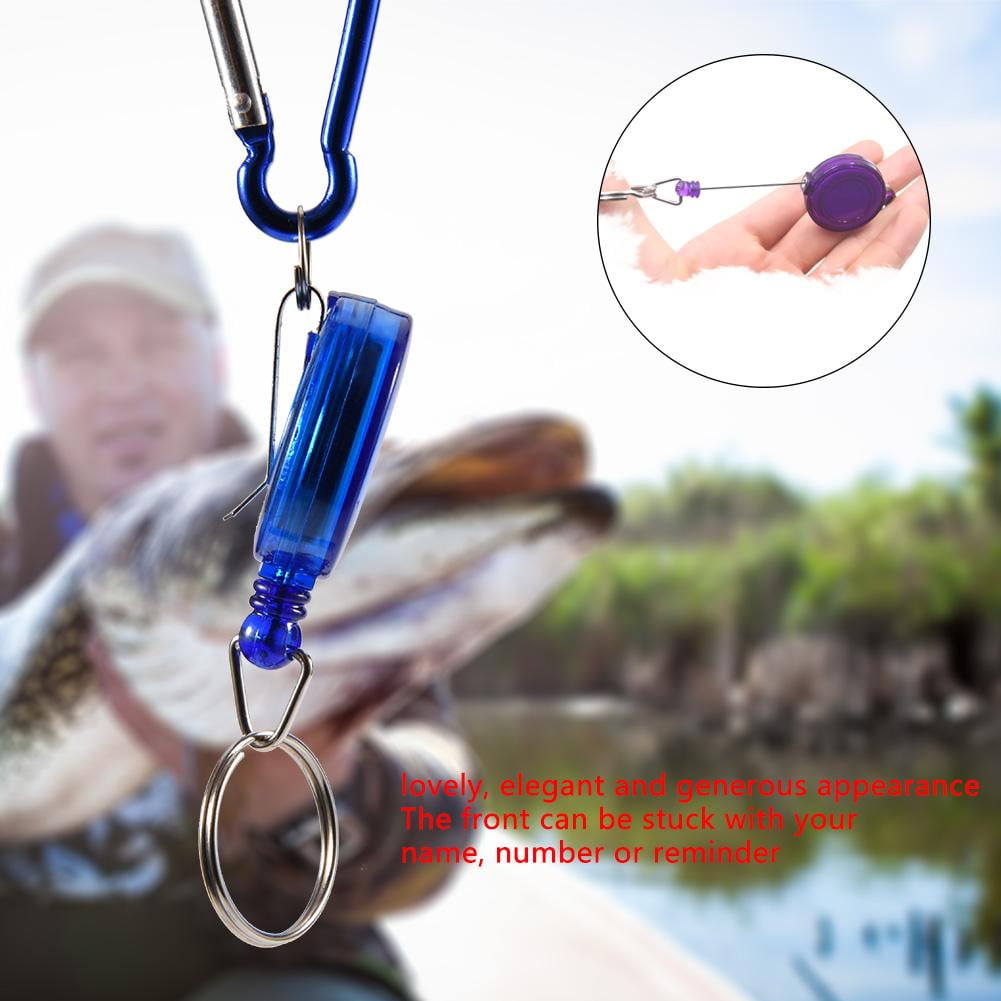 Mgaxyff Retractable Fishing Reel,Retractable Reel Key Chain,3Pcs Fly ...