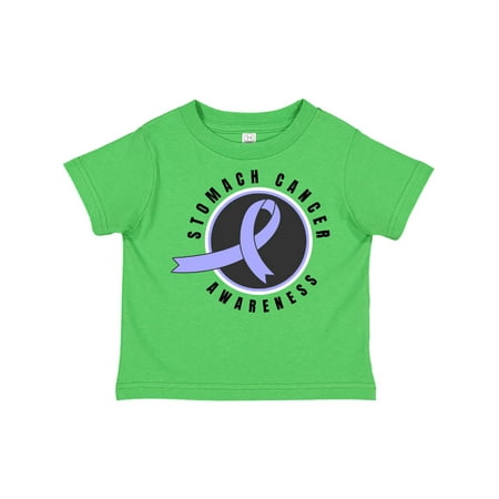 

Inktastic Stomach Cancer Awareness with Periwinkle Ribbon and Circle Gift Toddler Boy or Toddler Girl T-Shirt