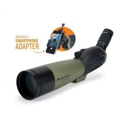 UPC: 0050234523509 | Celestron Ultima 80 Angled Spotting Scope with Smartphone Adapter