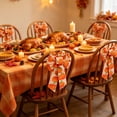 thumbnail image 6 of Aoznliie Fall Ribbon Bows, 5 Pack Woven Fabric Bows for Thanksgiving, 14x8 inch Orange Ribbon Bows for Wreath Table Decor, Multicolor, 6 of 7