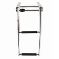 thumbnail image 4 of Swim Ladder, Telescoping Rear Entry Under Platform Non-slip Boat Ladder With Fixed Rope For Boat Boarding For Swim Platform, 4 of 8