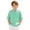 Mint Green, variant on T Shirts for Boys Boys Henley Loose Fit Short Sleeve Shirt Solid Mandarin Collar Lightweight Casual Top Kids Army Green 4 Years-5 Years
