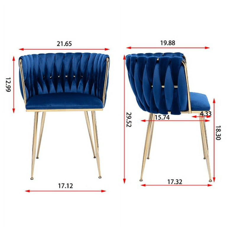 Second hand velvet chairs sales