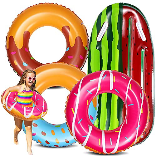 Details about   Women Inflatable Swimming Ring Summer Beach Swim Circle Float Water Pool Party 