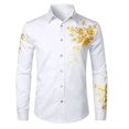 thumbnail image 1 of Camisa de hombre retro de moda, tendencia casual, camiseta con solapa para exteriores, botón de camiseta, primavera/verano 2024, nuevo artículo de moda, talla grande XS-6XL, 1 of 6