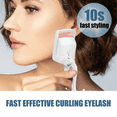 thumbnail image 4 of Heated Eyelash Curler for Women, USB Rechargeable Lash Curler for Various Eye Types, Long Lasting Ironing Electric Eyelash Curlers with Silcone Pad, 4 of 7