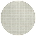 thumbnail image 2 of Addison Rugs Chantille Indoor/Outdoor Transitional Geometric Ivory Washable Round Rug, 8' x 8', 2 of 6