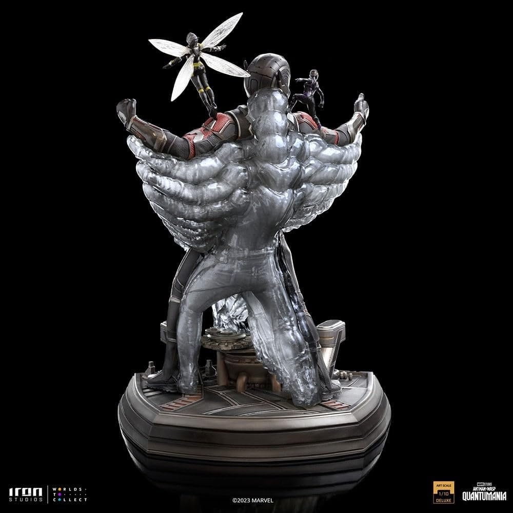 Iron Studios Ant-Man and The Wasp Quantumania: Ant-Man and The Wasp Deluxe Art Scale 1/10 Scale Polystone Statue