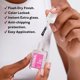 thumbnail image 5 of Set de esmalte de uñas Eternal Clear Base Coat y Top Coat, 13,5 ml, 5 of 7