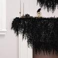 thumbnail image 6 of My Texas House Halloween Drapey Faux Cedar Garland, Black, 6', 6 of 6