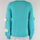 thumbnail image 5 of Chaqueta Cárdigan de punto femenino Casual con cuello en V Elegante Cómodo Sólido Uso diario Ygjytge L azul para Mujer, 5 of 9