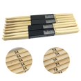 thumbnail image 2 of Ettsollp 1Pair Lightweight 5A 7A Maple Wood Drumsticks Drum Sticks Music Accessory Part-Wood,7A, 2 of 8