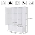 Modular Storage Solutions Hassch 12 Cube Storage Organizer, DIY Stackable Clothes Organizer ...