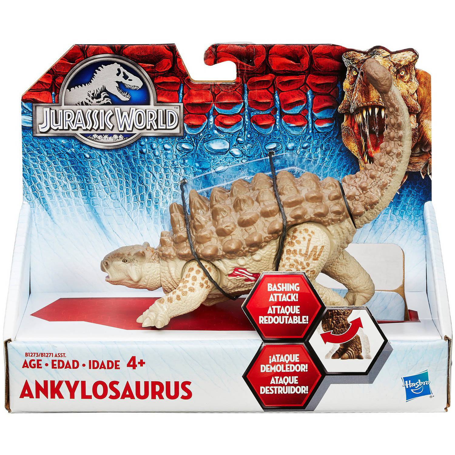 jurassic world ankylosaurus toy walmart