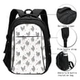 thumbnail image 3 of Balery Funny Chicken Mochila con carga USB para hombre y mujer - Mochila impermeable y antirrobo para laptop con puerto USB para viajes, trabajo, 3 of 7