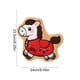 thumbnail image 2 of Baño Decorativo Toallas de Mano Año Del Caballo Lindo Patrón 23x20.5cm, Poliéster Rojo, Peluche Absorbente, Colgando para la Cocina Del Baño, 2 of 6