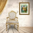 thumbnail image 3 of Zakrynycny, Viktor 19x24 Gold Ornate Wood Framed with Double Matting Museum Art Print Titled - Braiding Hair, 3 of 4