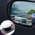 thumbnail image 2 of 2PCS 360 Degree Adjustable Angle HD Glass Blind Spot Mirrors Car Rearview Mirrors Frameless Wide-angle Rearview Auxiliary Mirror 1 pair, 2 of 6