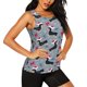 thumbnail image 2 of Fotbe Christmas Hat Dachshund Blusas Sin Mangas para Mujer – Estilo Casual, Corte Suelto, Slim-Fit, Cuello Redondo Deportivo, Tops de Verano para Gimnasio y Yoga-XX-Large, 2 of 7