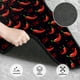 thumbnail image 3 of Fotbe Red Hot Chili Juego de 4 Tapetes para Auto con Estampado – Alfombrillas de Goma Reforzada, Diseño Antideslizante, Protección para Todo el Año – Vehículos, Autos, Camionetas y SUVs, 3 of 7