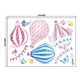 thumbnail image 5 of Globos de aire Pegatinas de pared de dibujos animados Calcomanías Niños Guardería Dormitorio Sala de estar Etiqueta de la pared de PVC Scienceny JJ65283-00, 5 of 6