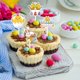 thumbnail image 2 of Advancent 12 piezas de decoraciones para pastel de conejo y pollo para fiesta de Pascua, bonitos dibujos animados de conejo, pollo, zanahoria Herramientas y accesorios para hornear, 2 of 6
