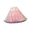 thumbnail image 5 of Kuntesetty Women Petticoat Skirt Comfortable Short Tutu Slips for Gown Fancy Dress Prom Pink, 5 of 9