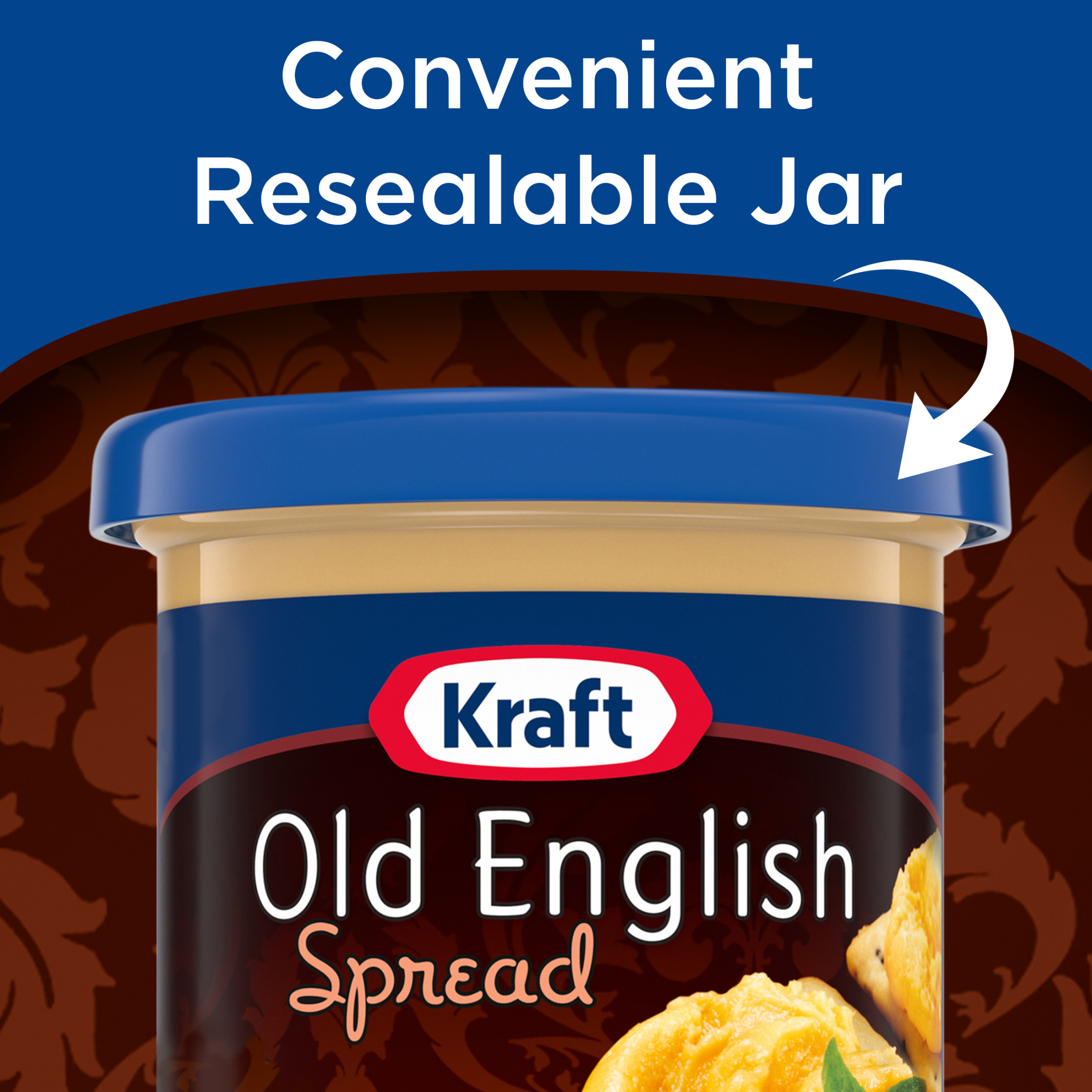 Kraft Old English Pasteurized Process Cheese Spread, 5 oz Jar - image 5 of 11