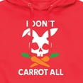 thumbnail image 3 of Instant Message - I Don't Carrot All - Men's Pullover Hooded Fleece Sweatshirt, 3 of 6