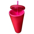 thumbnail image 5 of STARBUCKS NEON PINK STUDDED VENTI 24OZ TUMBLER COLD CUP FALL 2021, 5 of 6