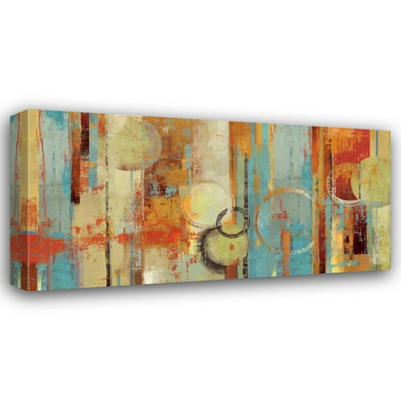 Tom Reeves 24x14 Gallery Wrapped Canvas Wall Art Titled - Beach Wood