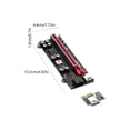 Fast speed PCIE 1X to X16 Risers Cable Extender for Enhances GPU ...