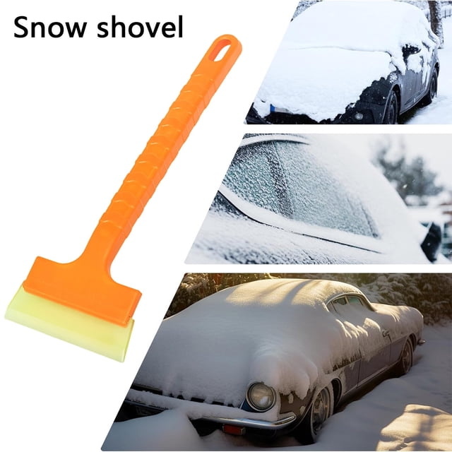 BotaniNest Heavy Duty Removal Scraper With Ergonomic Handle For Windshield Windows And Vehicle Exterior Cleaning