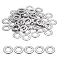 thumbnail image 1 of Arandela Plana M10 para Tornillo, 60Pcs Arandelas de Acero Inoxidable 304 10MM ID x 20MM OD x 2MM de Grosor (Tono Plateado), 1 of 6