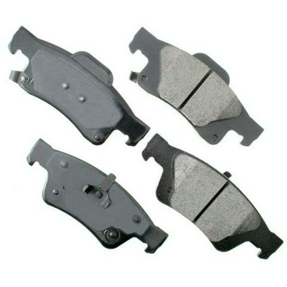 Akebono Pro-ACT ACT1498 : Ceramic Front, Brake Pads, 4 Pieces